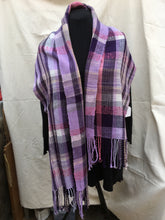 Load image into Gallery viewer, Scarf / shoulder wrap in pure acrylic yarns
